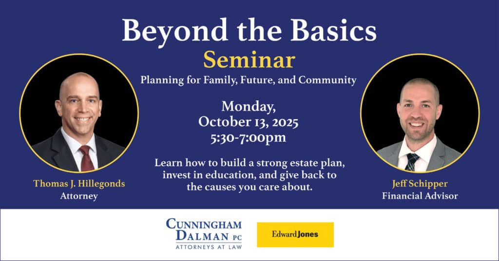 Tom Hillegond's Seminar